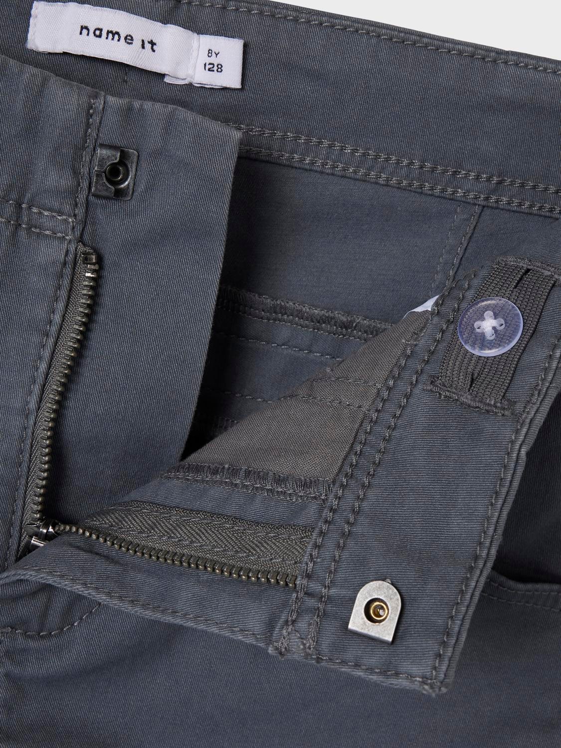 Name It Cargohose »NKMRYAN – Hose mit Cargo- und Seitentaschen«  unifarben, casual, regular fit, Twill