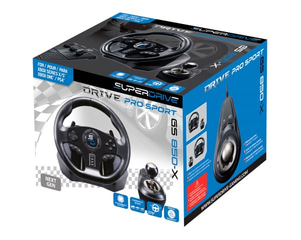 Subsonic Superdrive DRIVE PRO SPORT GS850-X - ratt, pedaler og girspaksett