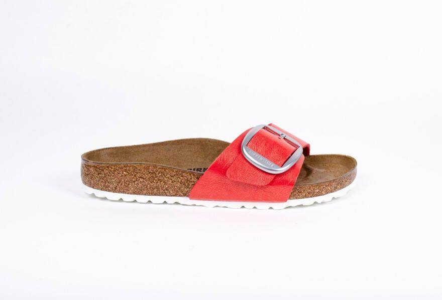 Birkenstock Madrid Graceful Dames Slippers Small fit Rood