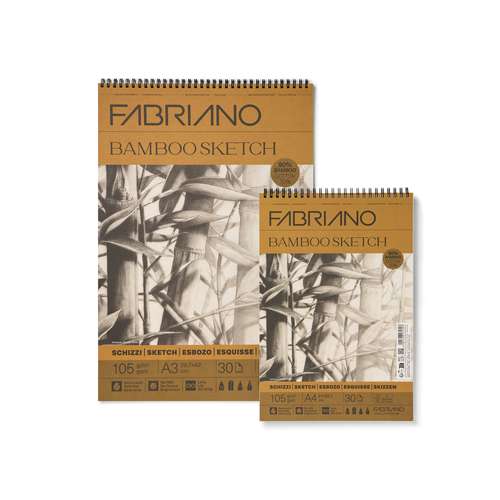 FABRIANO® BAMBOO SKETCH Spiral-Skizzenblock