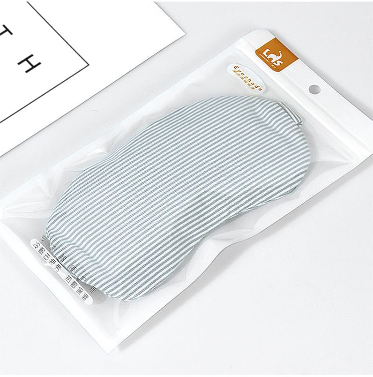 NEJA - Gestreept slaapmasker van stof