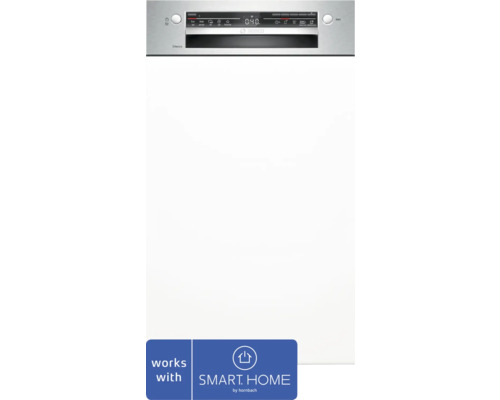 Bosch SPI2HKS42E halfgeïntegreerde vaatwasser, 44,8 x 81,5 x 573 mm, voor 10 couverts, 8,9 l inhoud, 46 dB(A)