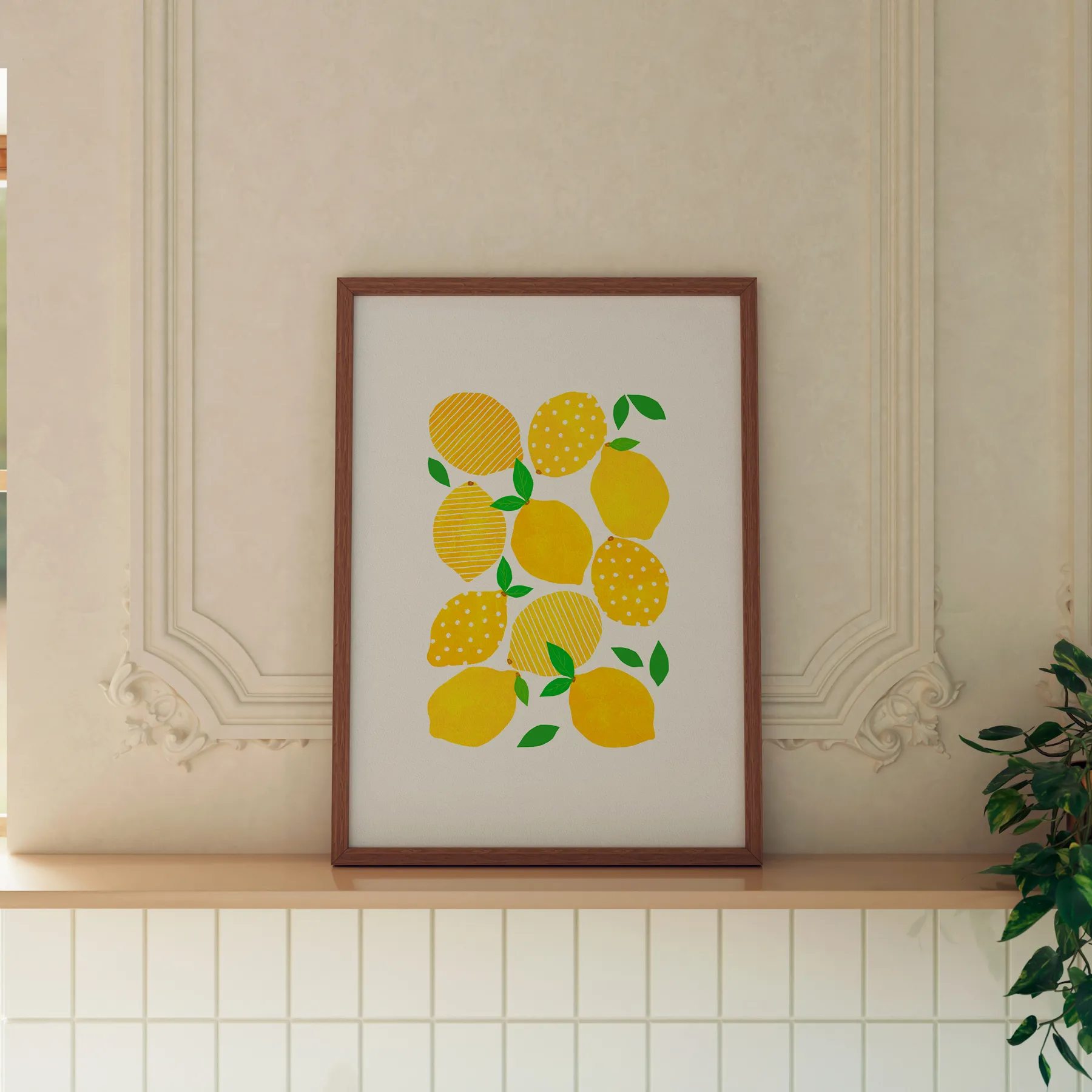 Poster&Frame Orara Studio Plakat - Lemon Crowd