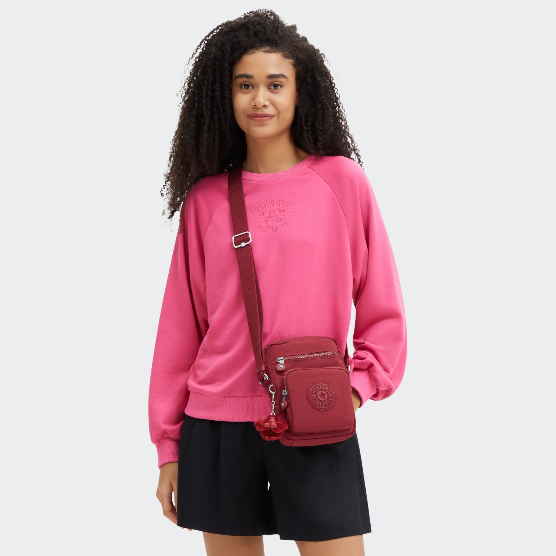 GUNNE Petit sac à bandoulière avec sangles réglables - Funky Red