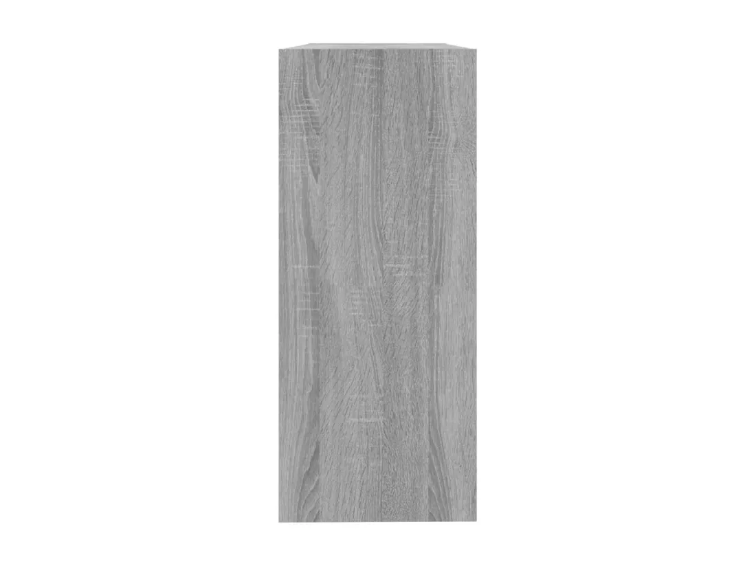 Bibliothèque/Séparateur de pièce sonoma gris 100x30x72 cm