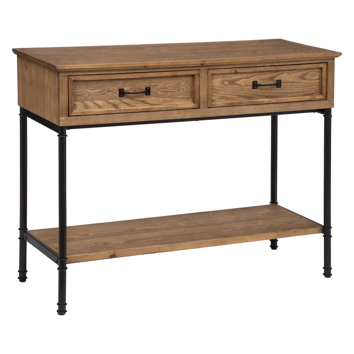 CONSOLE 2 TIROIRS DANIK
