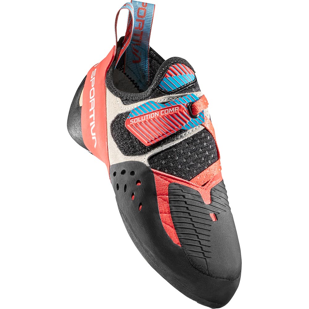 La Sportiva Solution Comp Kletterschuhe Damen hibiscus