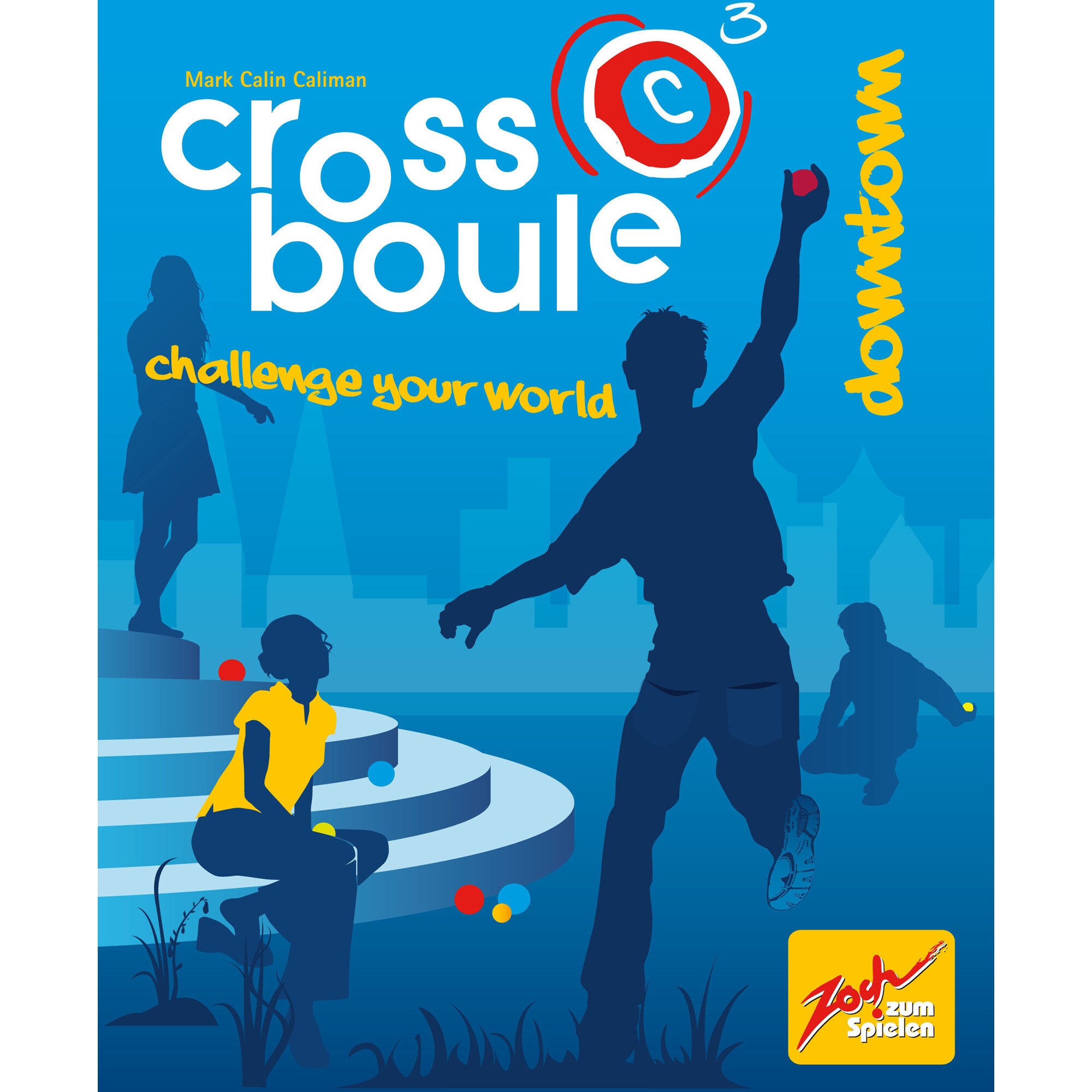 Zoch Geschicklichkeitsspiel Crossboule Set Downtown