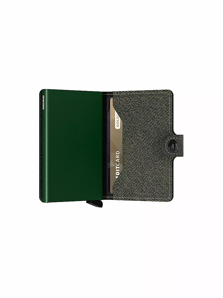 SECRID Geldbörse - Miniwallet Twist Green grün