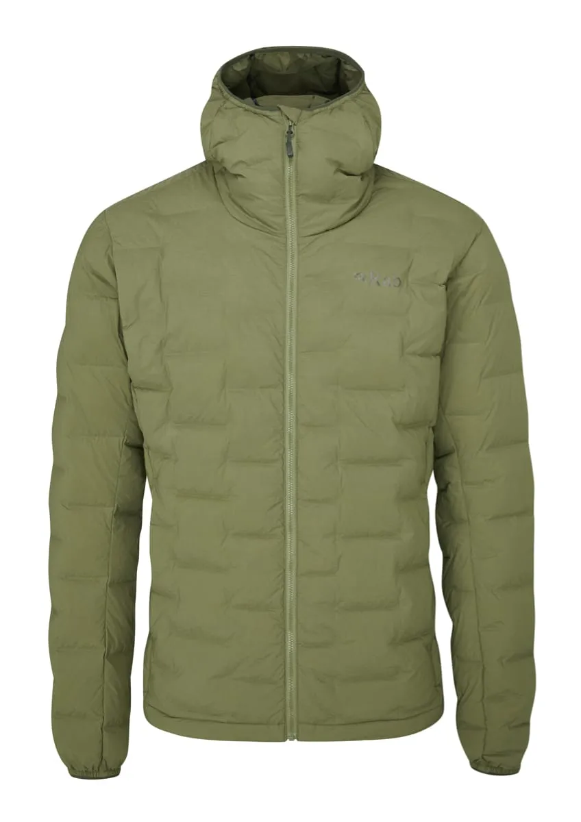Rab Cubit Stretch Down Hoody Chlorite Green