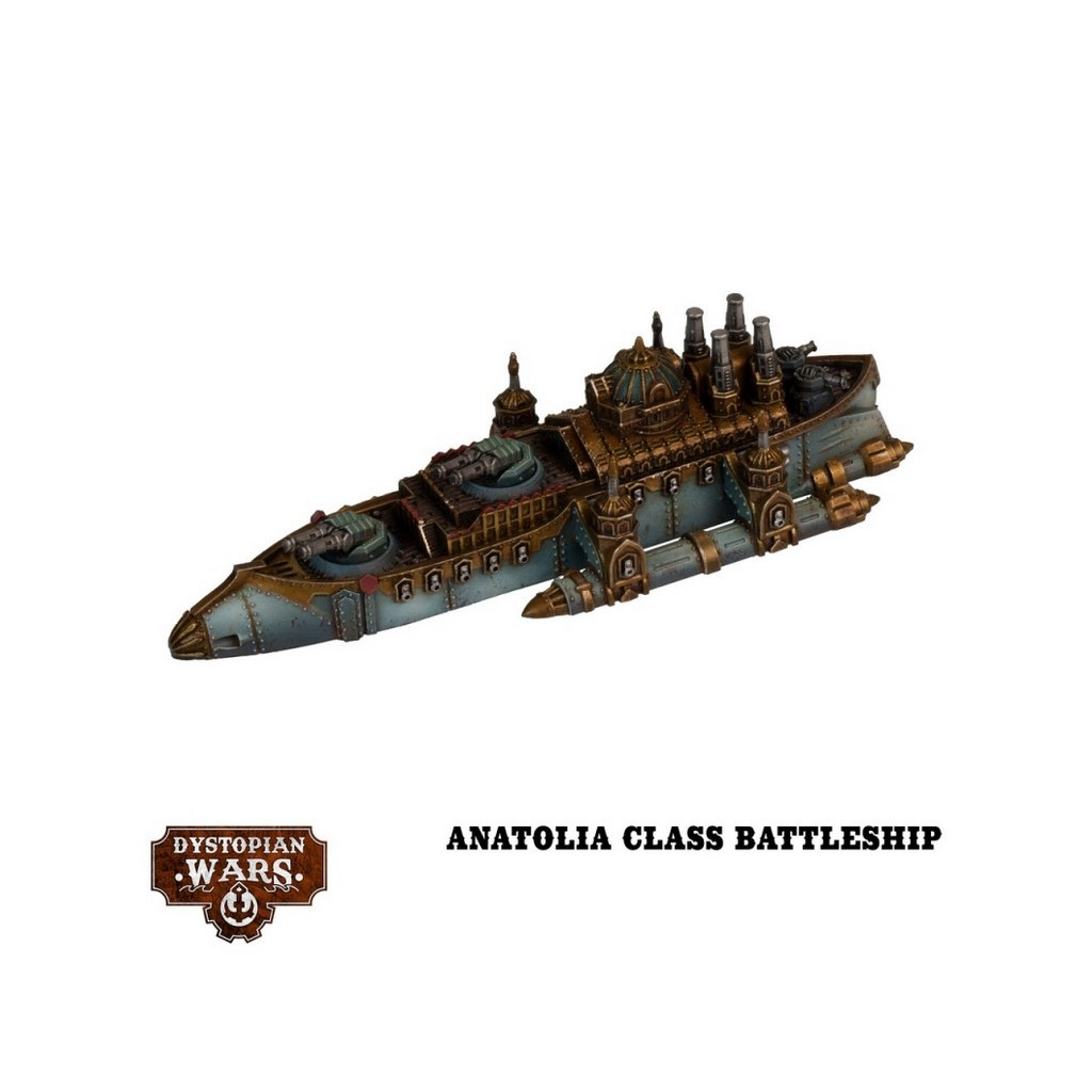 Dystopian Wars: Sultanate Starter Set - Faction Battlefleet