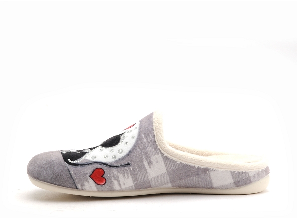 Calzamur cm confort chaussons femme 30444 gris