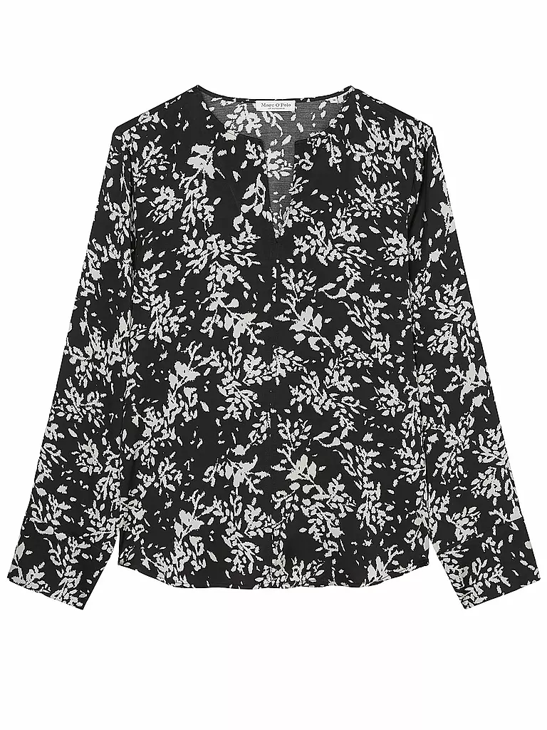 MARC O'POLO Blusenshirt  schwarz