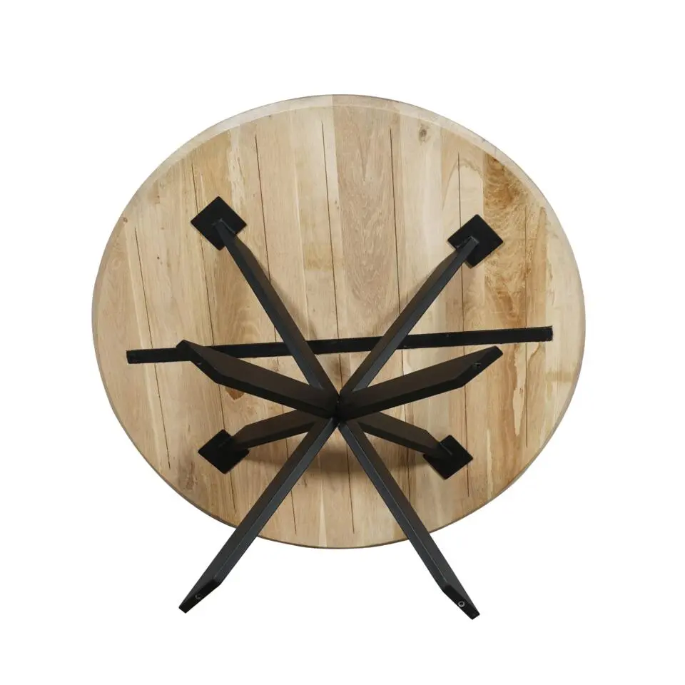 Starfurn - Eettafel Ferris - Bruin - 110x110x76 cm