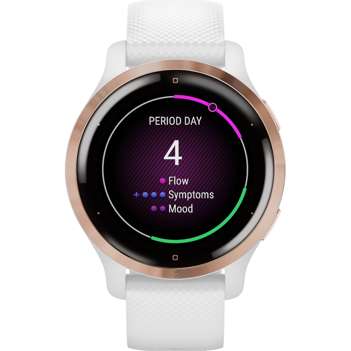Garmin Venu 2S GPS smartklokke (rosegull/hvit)