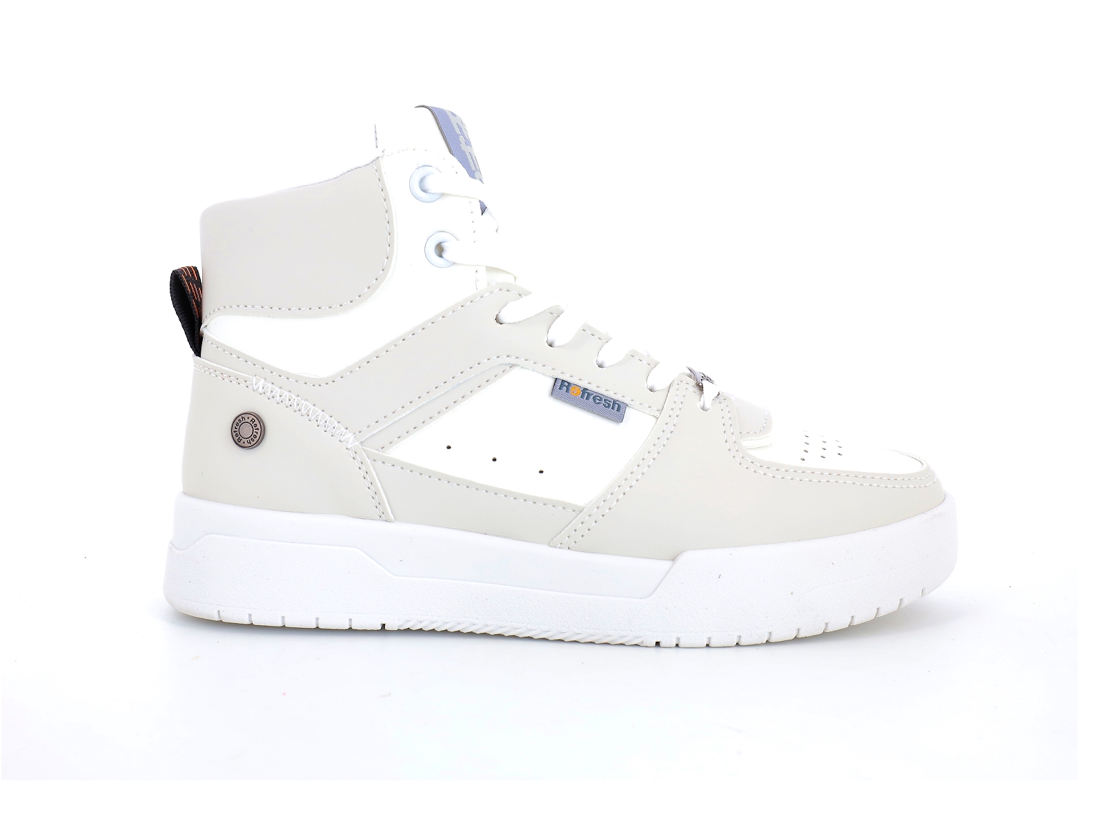 Refresh-17017201 Matières combinées Blanc