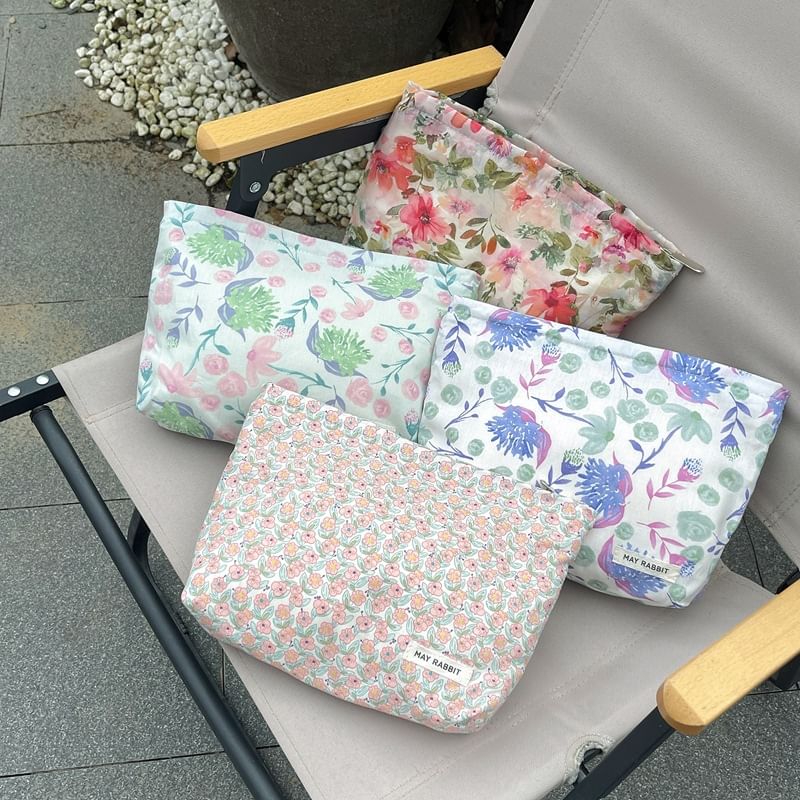 Milha - Stoffen make-uptas met print (verschillende ontwerpen)