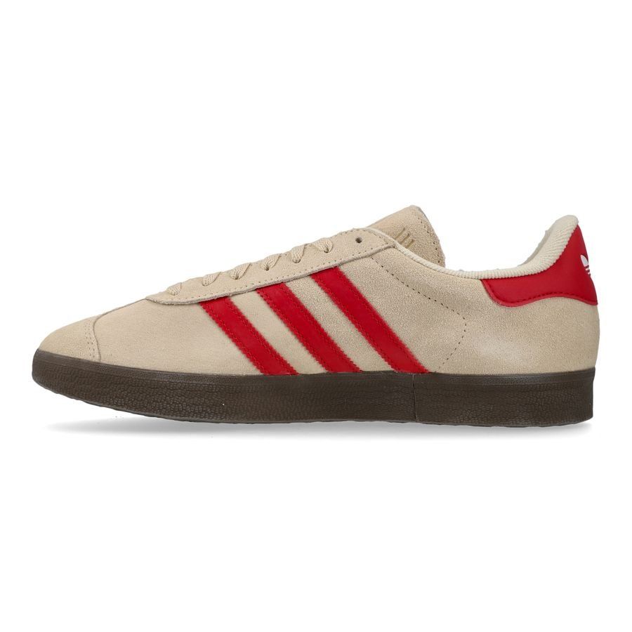 adidas Originals Chaussures Gazelle - Beige/Rouge/Blanc