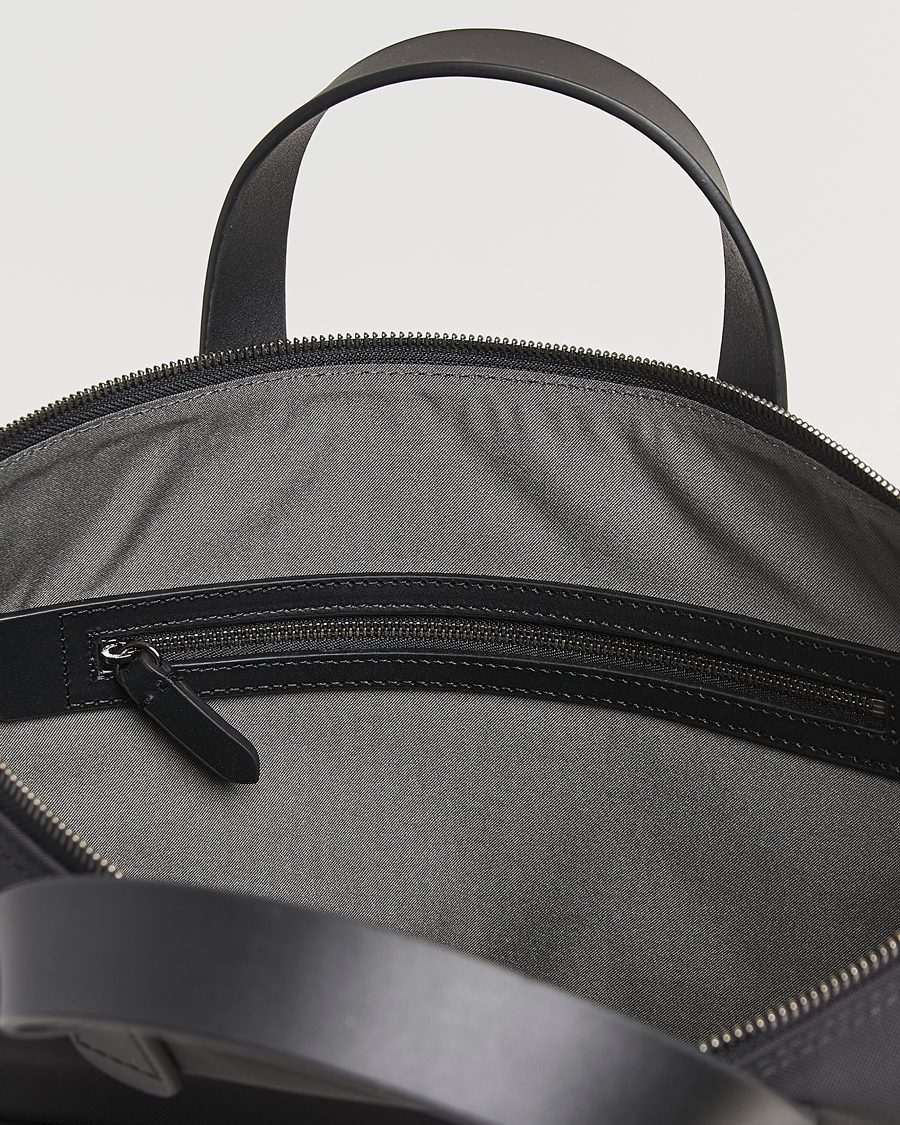 Mismo M/S Canvas Slim Brief Eclipse Black/Black