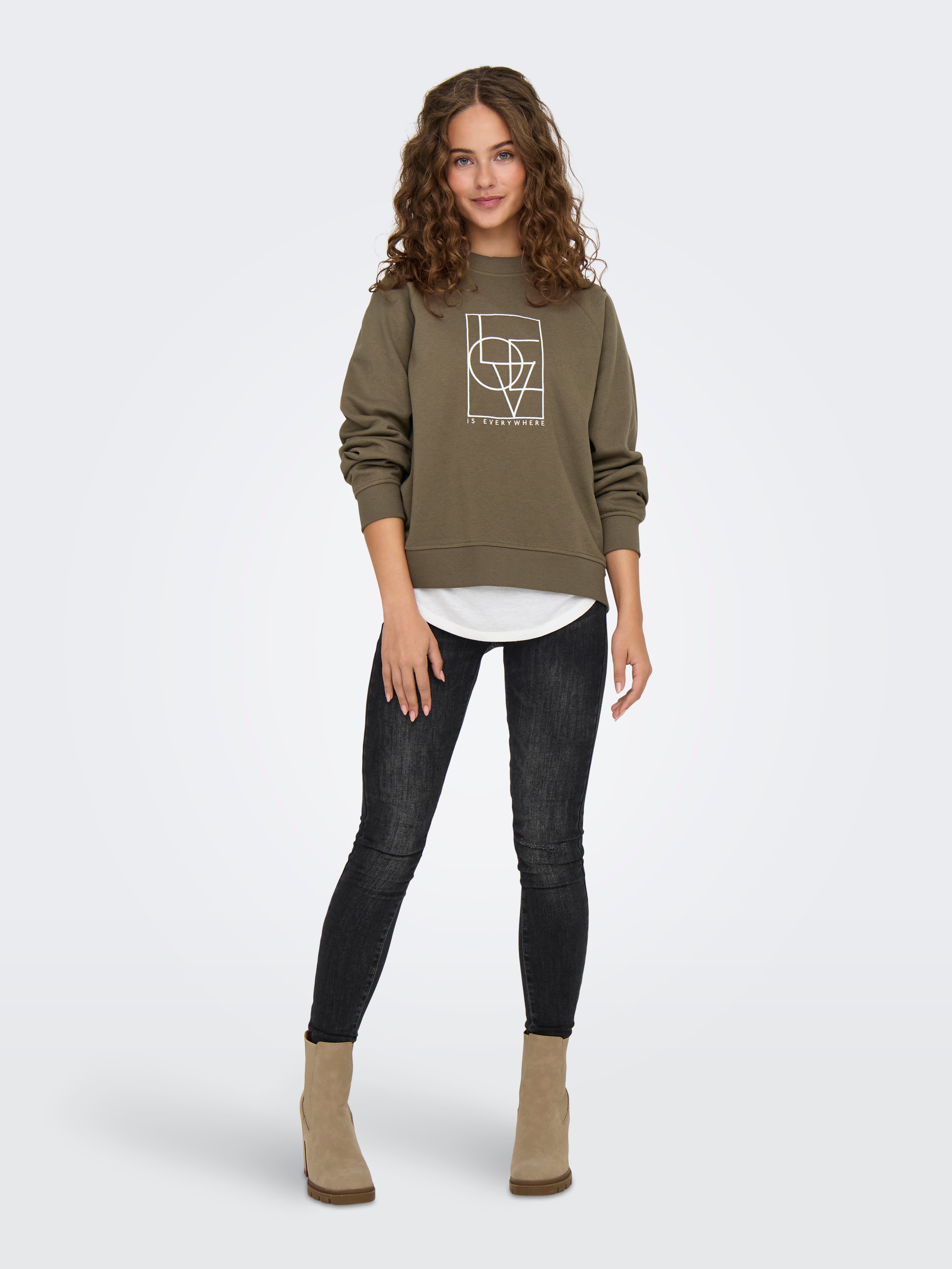 JDYBAMBI Sweatshirt Walnut