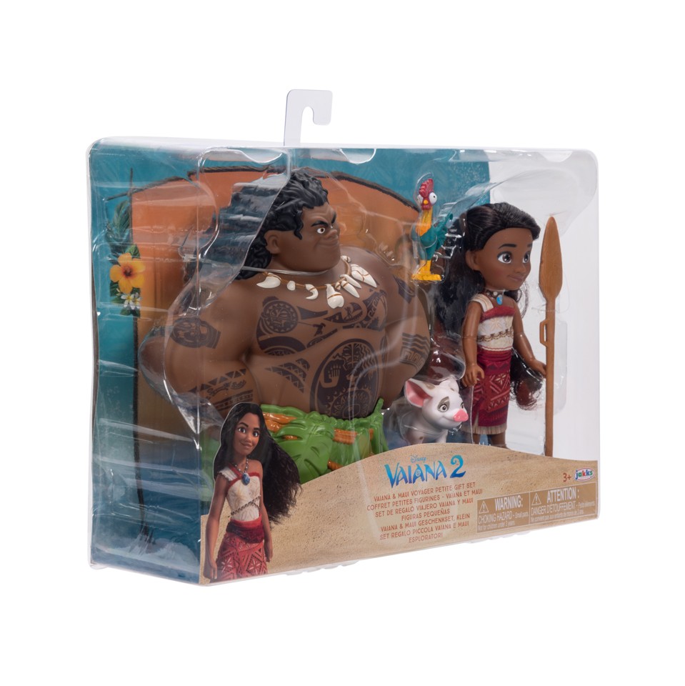 Disney Vaiana - Maui & Vaiana Petite gavesæt 15 cm.