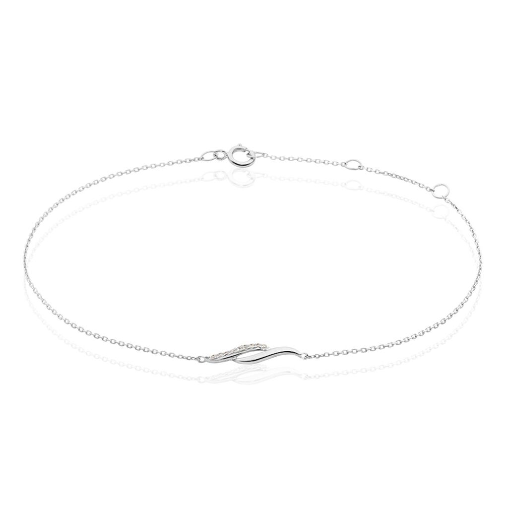 Bracelet Tylane Or Blanc Diamant