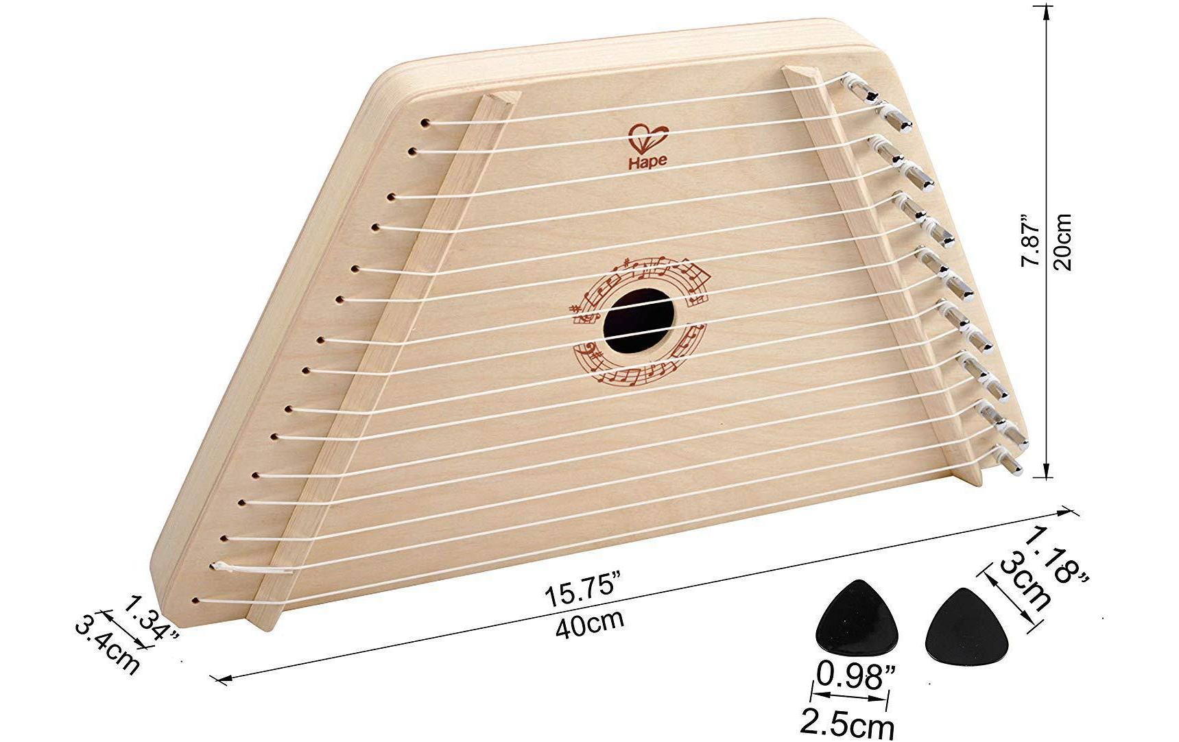 Hape Spielzeug-Musikinstrument »Singende- Harfe«