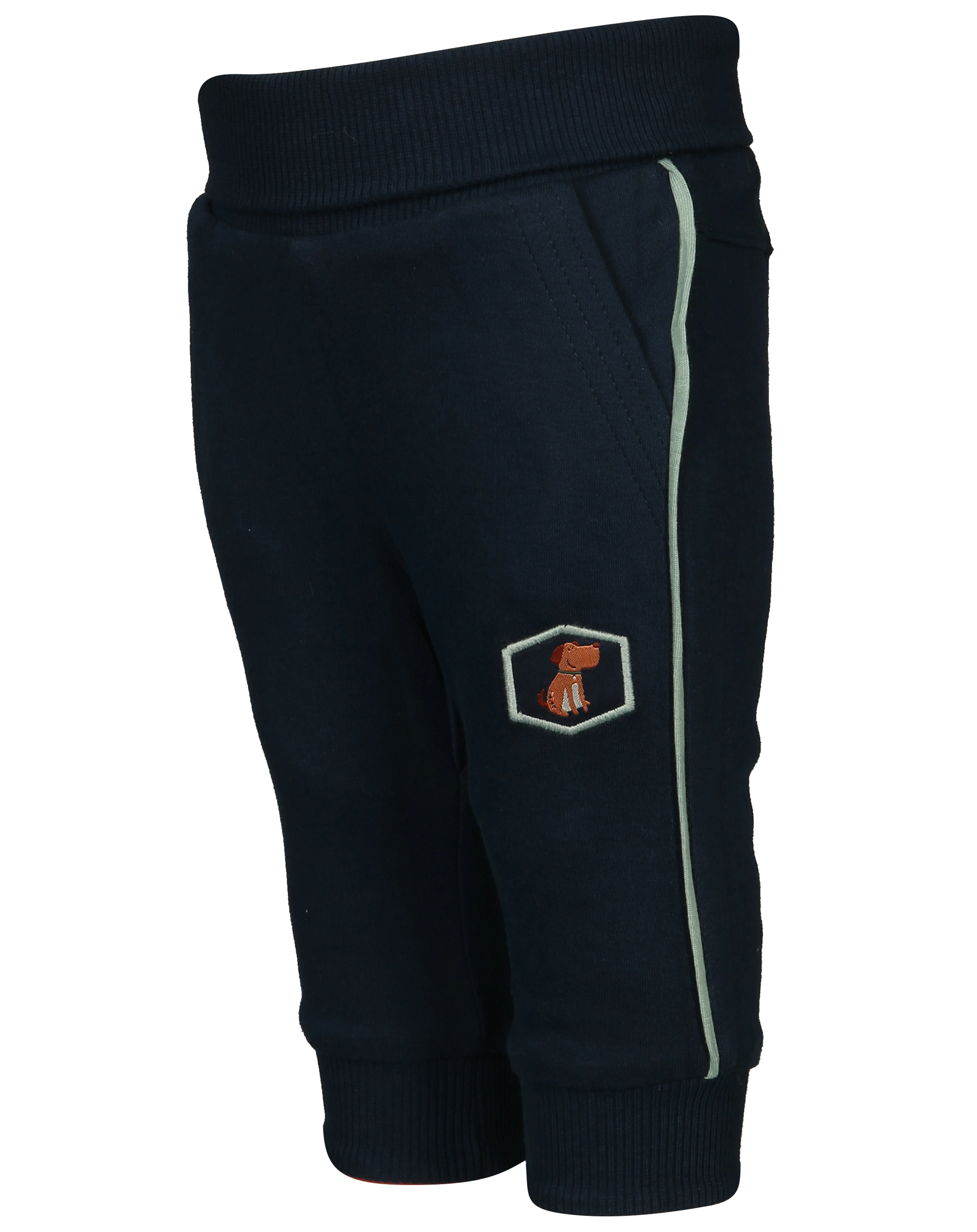 Wende-Hose AUTO in dunkelblau/orange