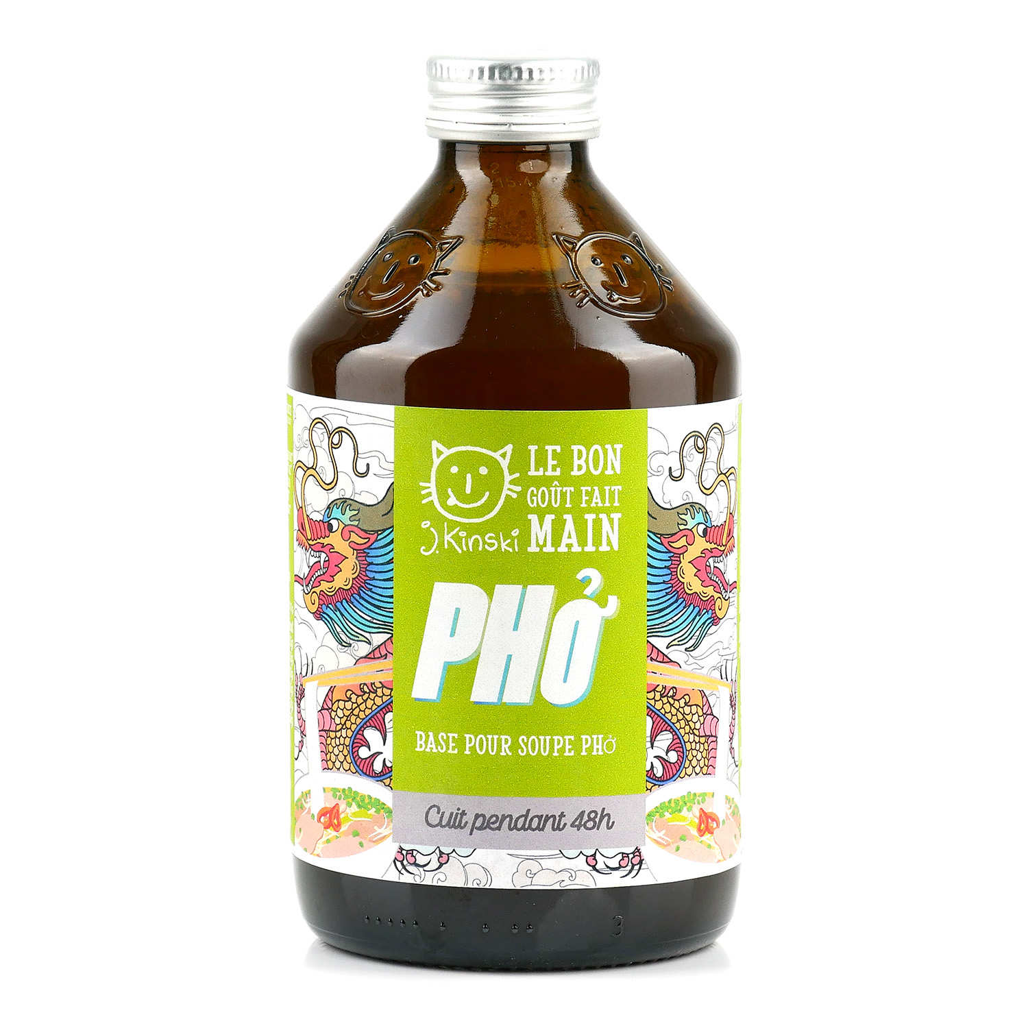 Bouillon de viande - Base pour soupe Pho bio