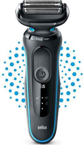 Braun - Series 5 - Scheerapparaat - Blauw - 100% Waterproof