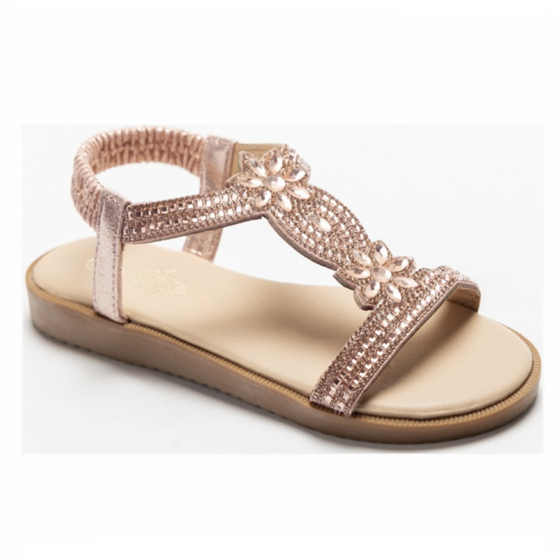 Sparkle Blossom Sandal - roze