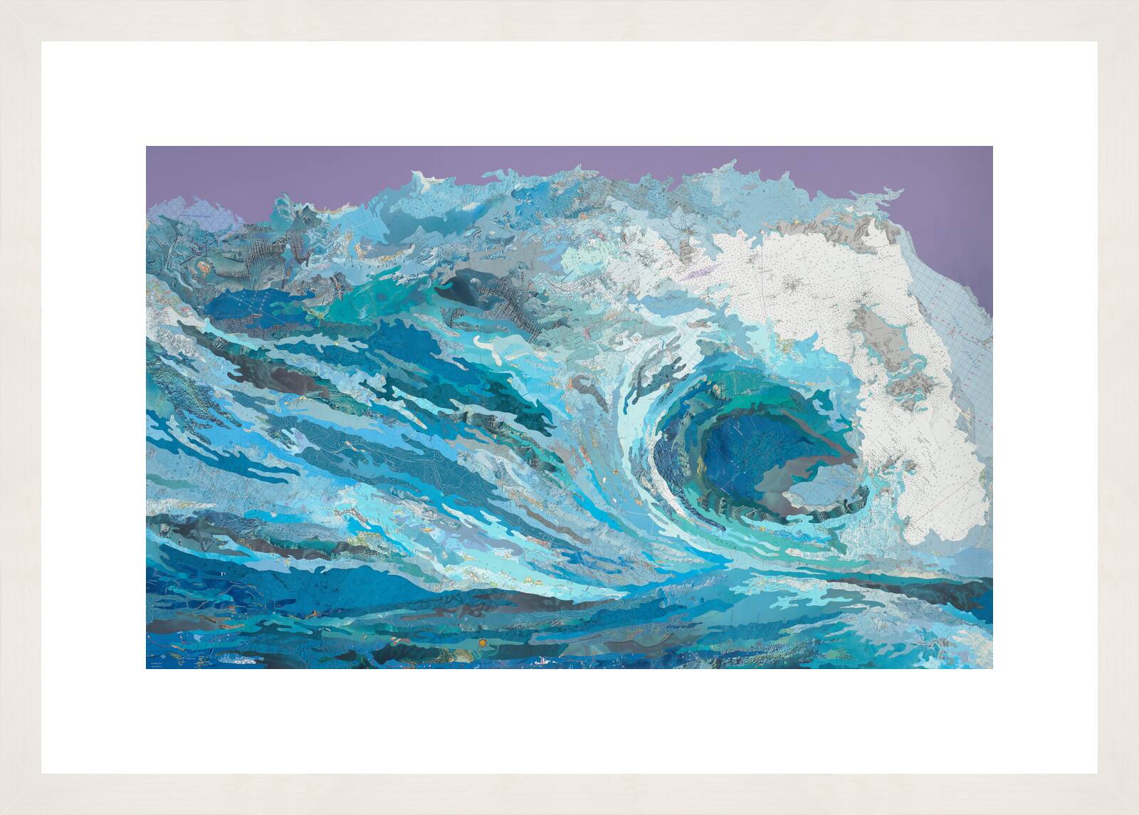 Clarissa's Wave by Matthew Cusick - Limited Edition. Edition of: 150. Signed.