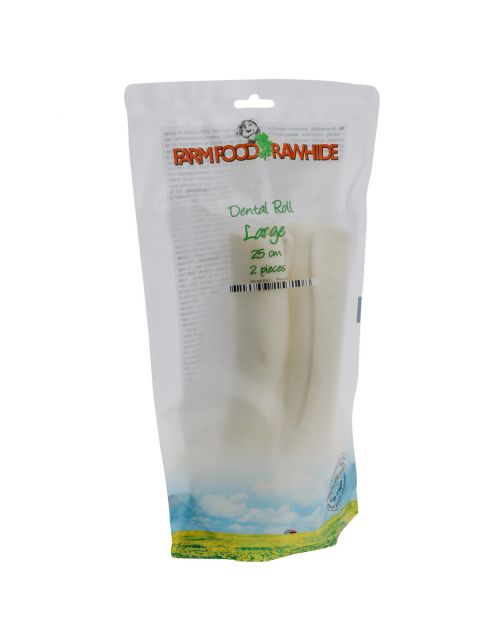 Farm Food Rawhide Dental Roll Rund - Hondensnacks