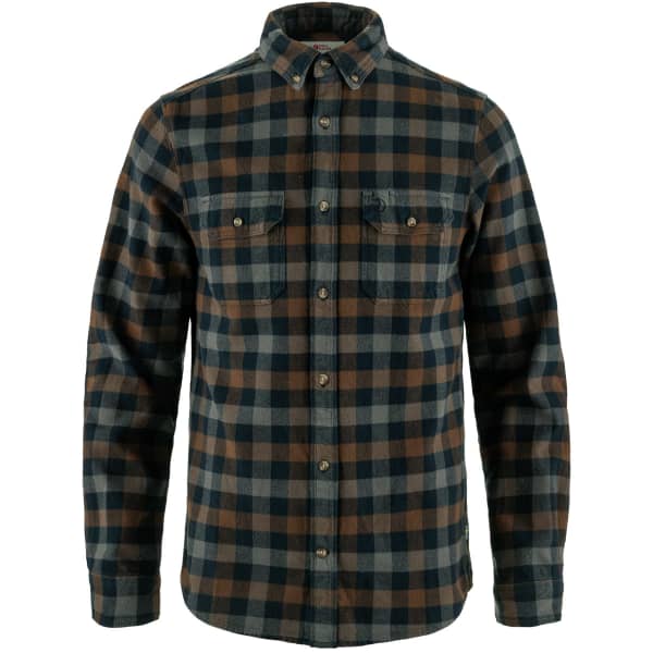 Chemise FJALLRAVEN SKOG SHIRT M DARK NAVY-DARK OAK