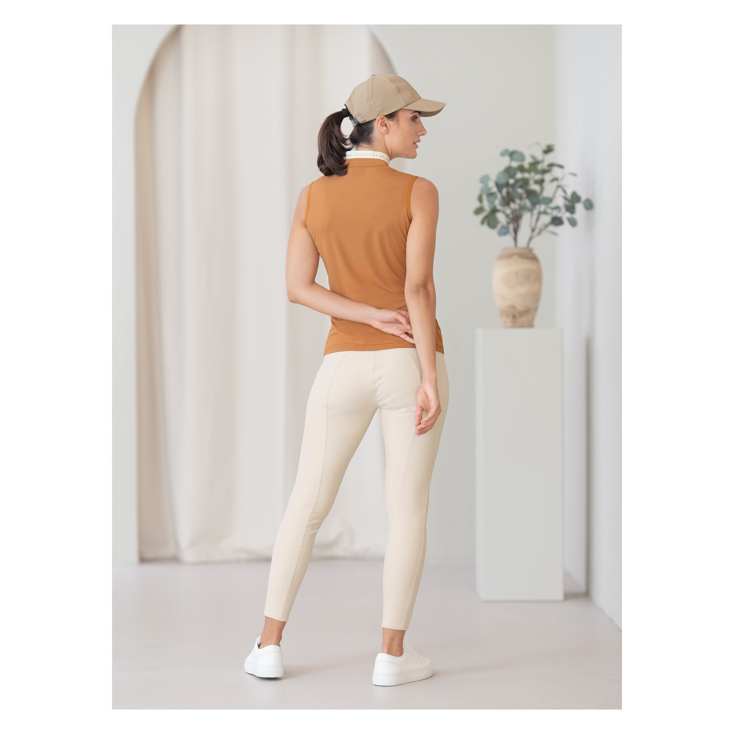 Cheval de Luxe Funktionsshirt - camel