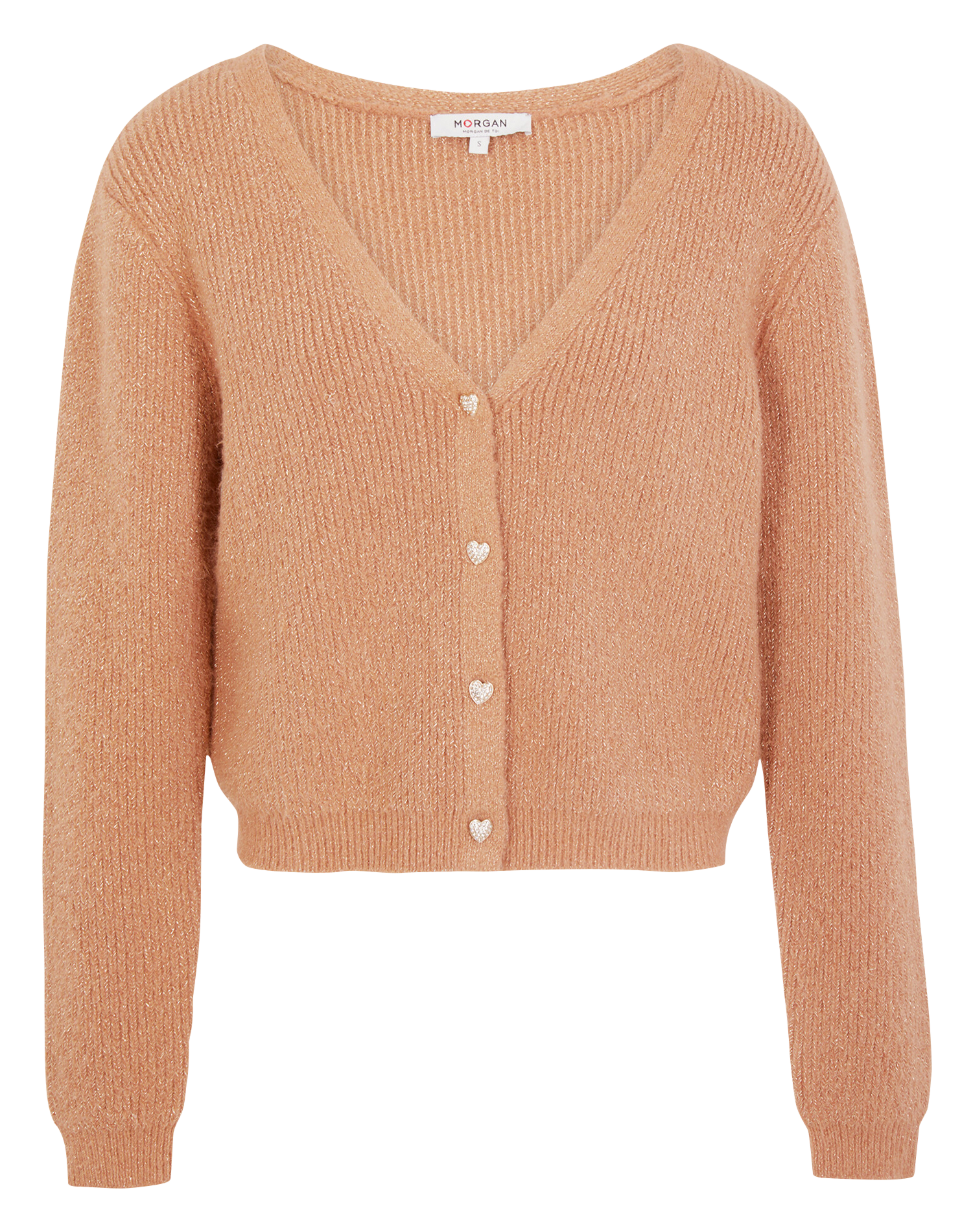 MIMO - Cardigan à col V | Marron