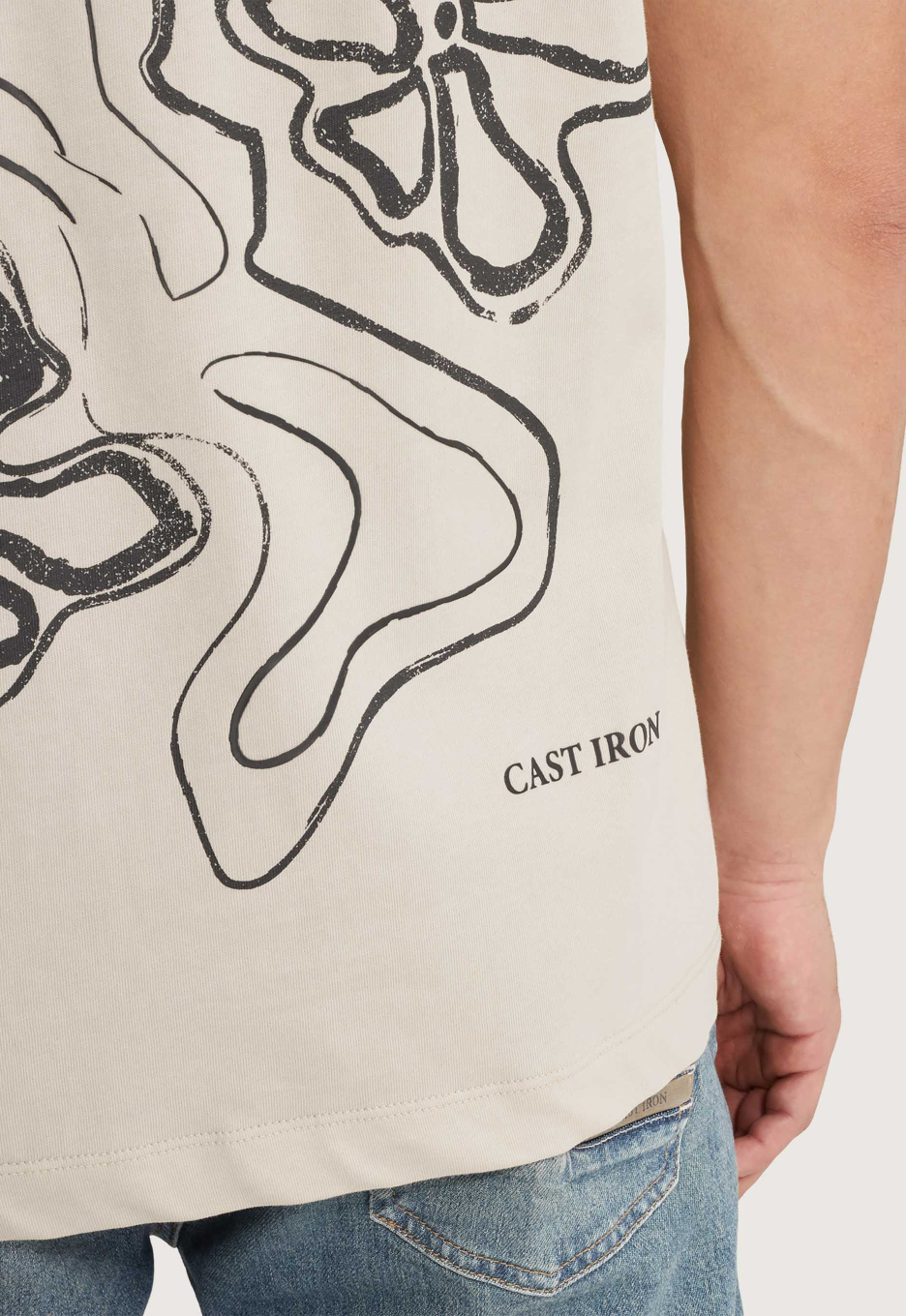 Cast Iron Single Jersey T-shirt