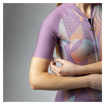 Maillot Manches Courtes Femme Alé Enjoy Violet