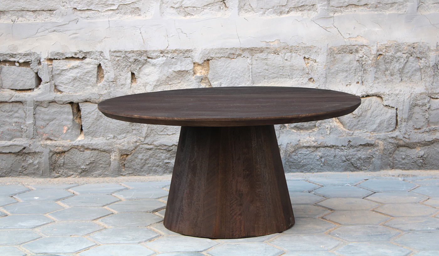 Salontafel set van 2 Oslo Bruin