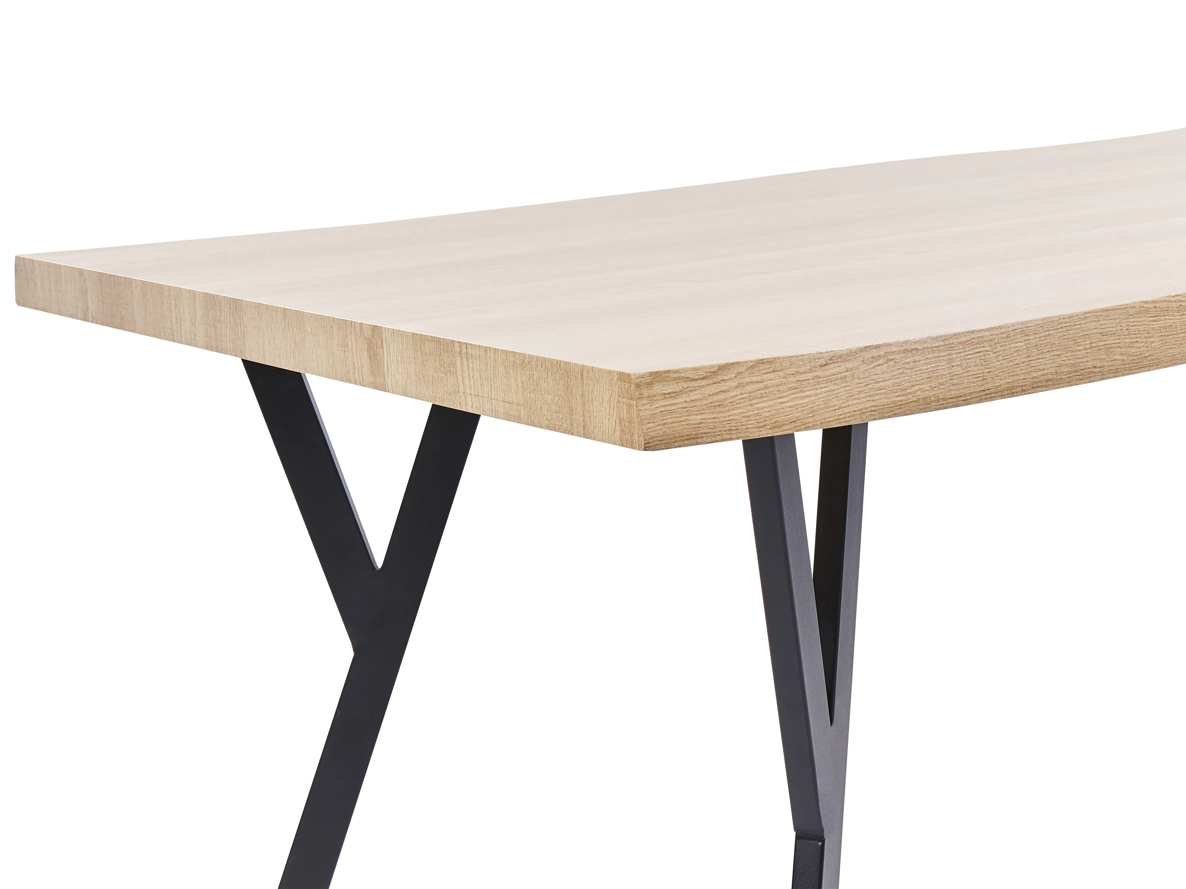 Eettafel ALTON Lichtbruin 90 cm 180 cm