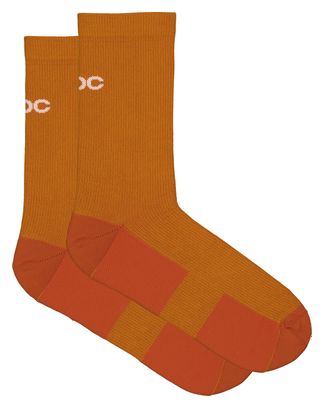 Chaussettes VTT Poc Motion MTB Marron