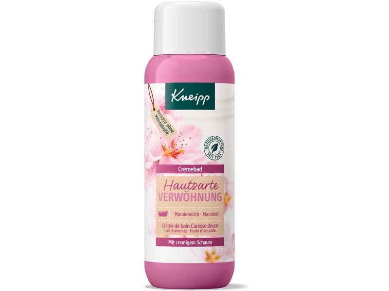 Kneipp Cremebad Hautzarte Verwöhnung 400 ml1 Stück Bade-Zusatz mit Mandelmilch und Mandelöl