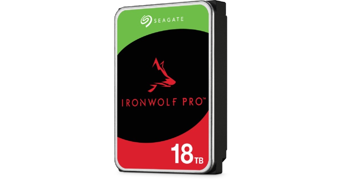 SeagateIronWolf Pro 18 TB harde schijf  (ST18000NT001, SATA/600, 24/7)