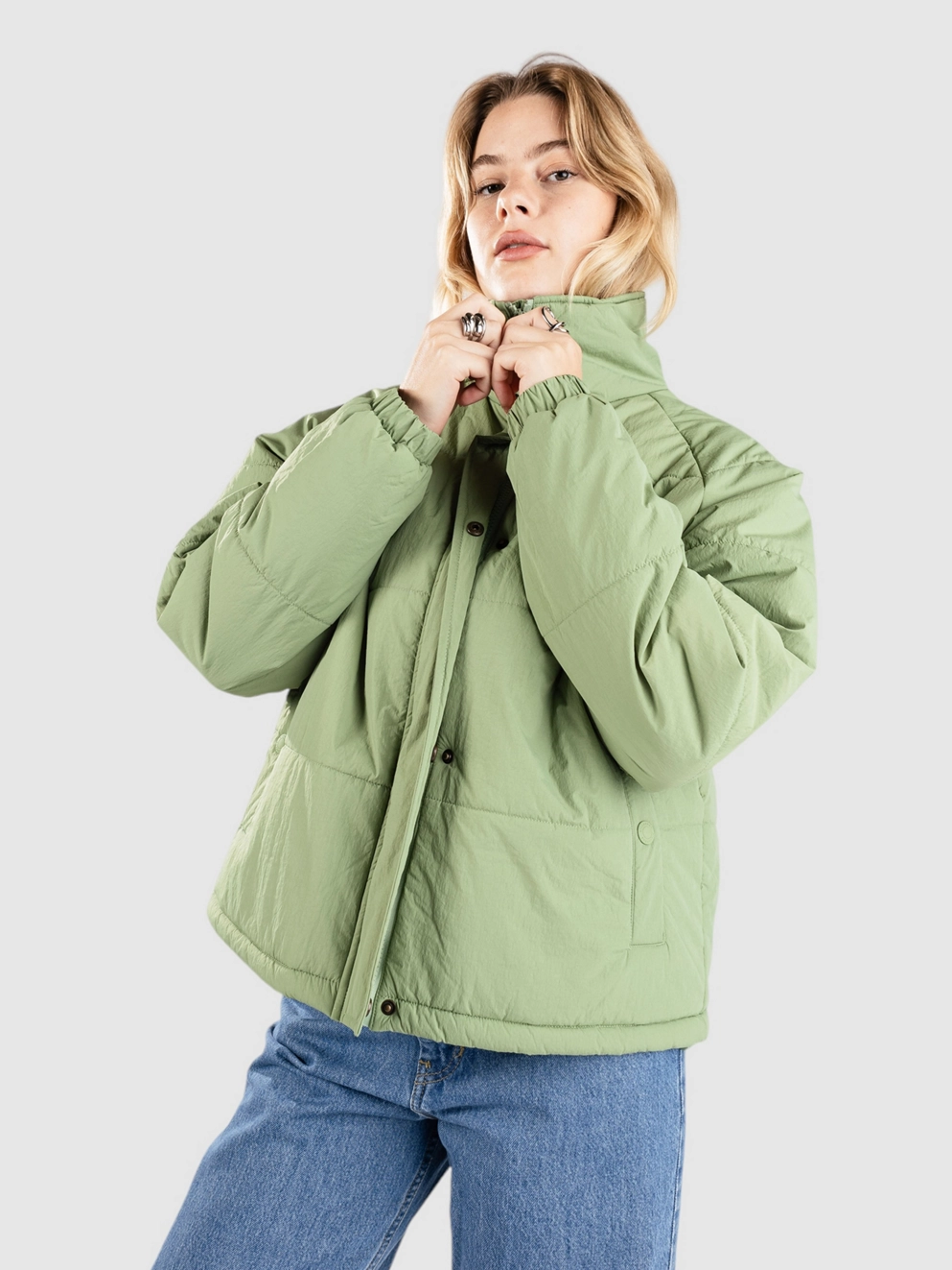Billabong High Route Puffer Jacket salty sage