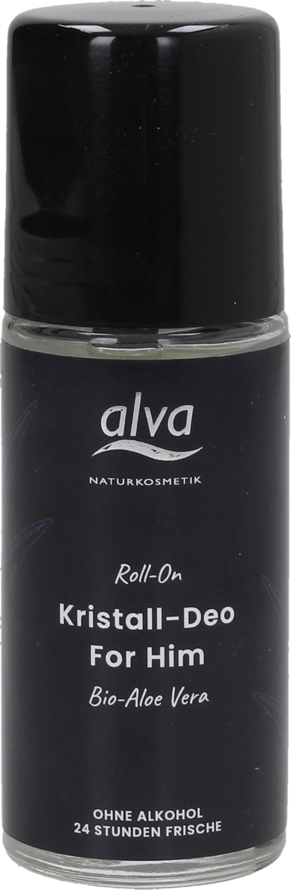 Alva  FOR HIM - Kristall Deo-Roll-on, 50 ml