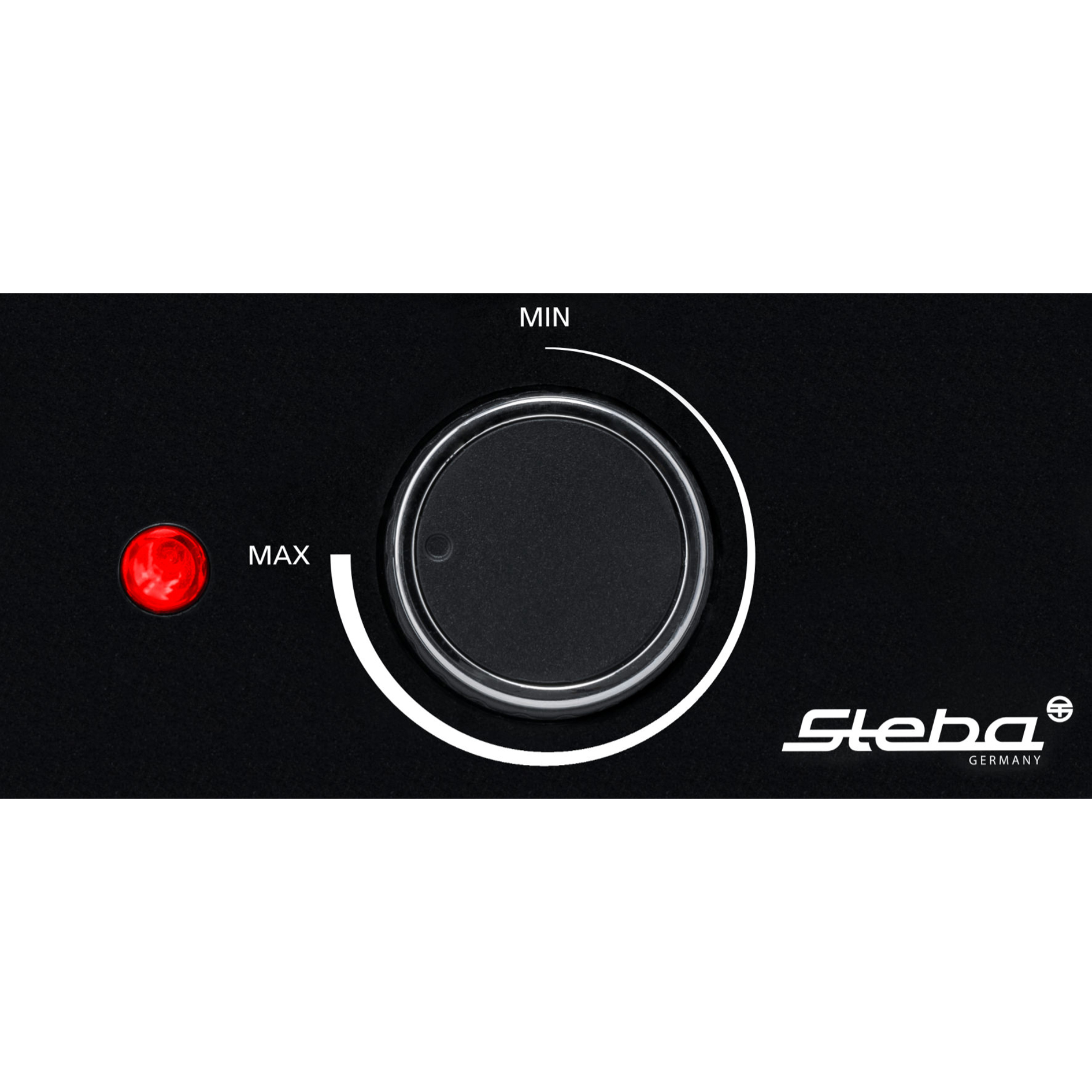 STEBA Guss-Raclette RC 104 - Edelstahl-schwarz - 4 Pfännchen