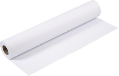 Tegnepapir På Rulle - B 61 CM - 80 G - Hvid - 50 M