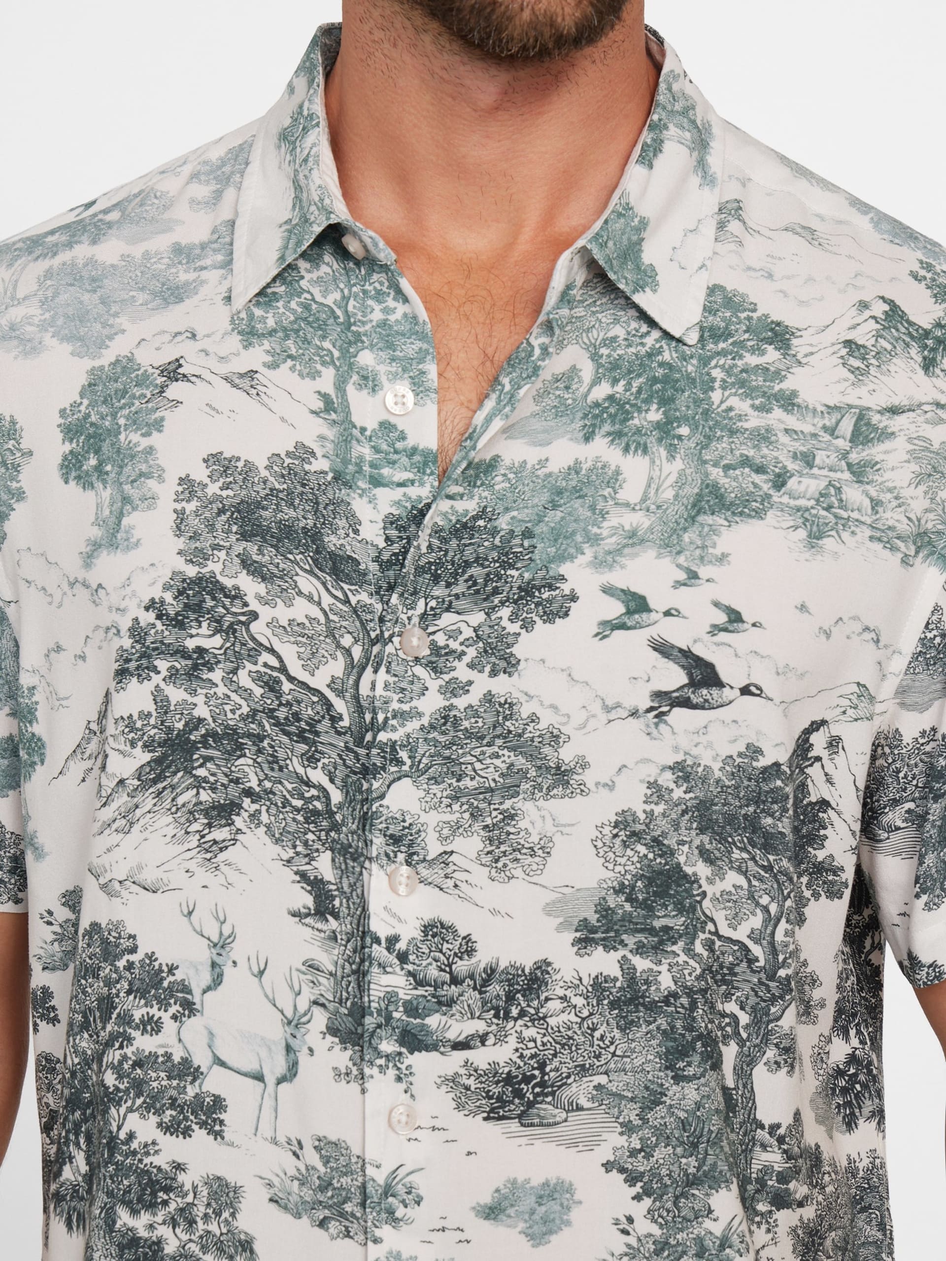 Camisa Eco Rayon Forest