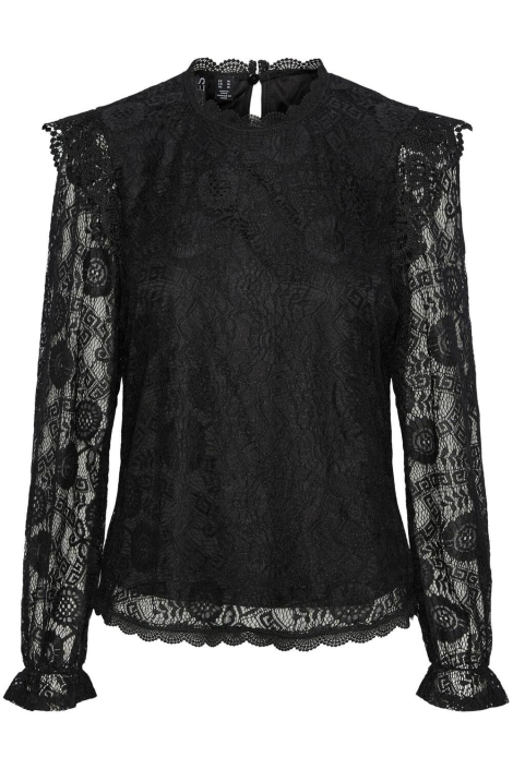 Pieces zwarte dames blouse