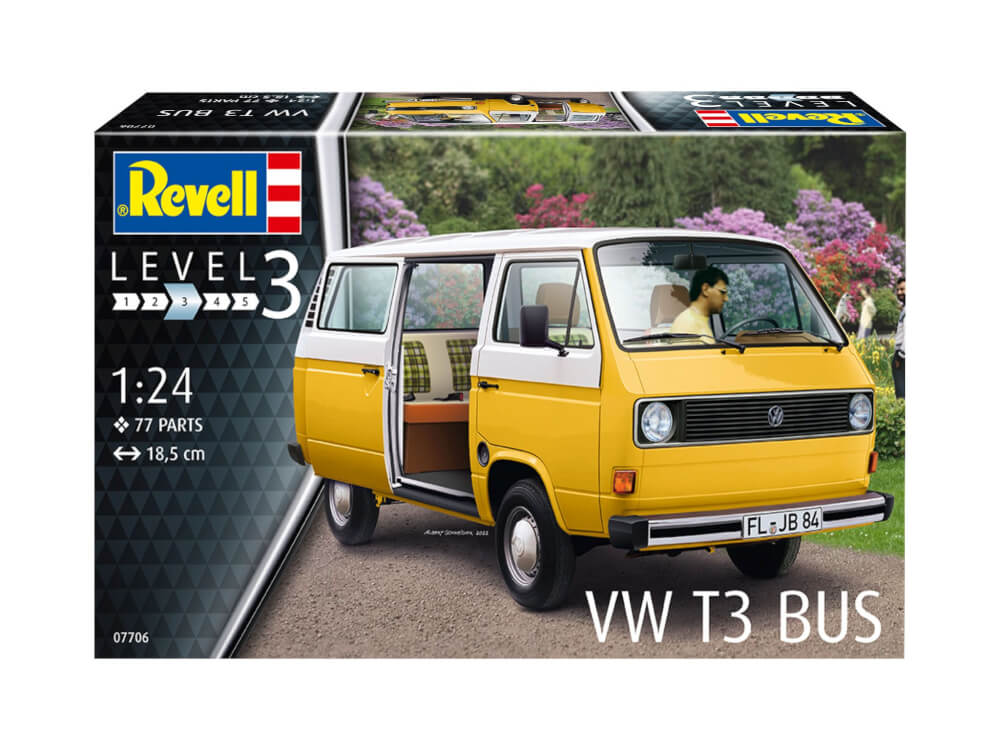 VW T3 Bus , Revell Modellbausatz